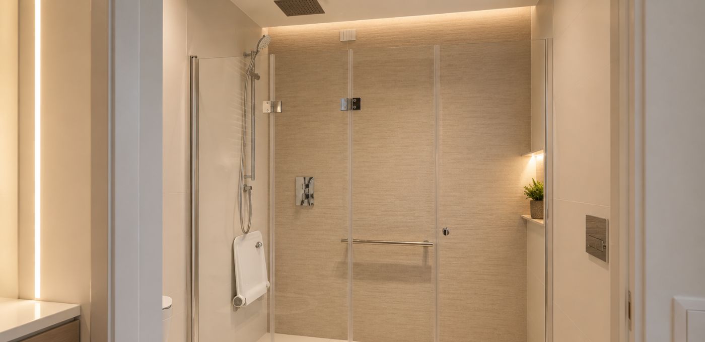 Cabine doccia con accesso facilitato